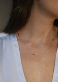 Shashi Jewelry Canada Bar Multi Necklace Gold