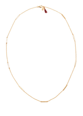 Shashi  |  Bar Multi Necklace, Gold or Silver