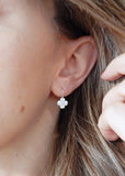 Sophie Deschamps  |  Clover Earrings, Silver or Gold