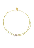 Sophie Deschamps Zirco Rose Gold Delicate Bracelet